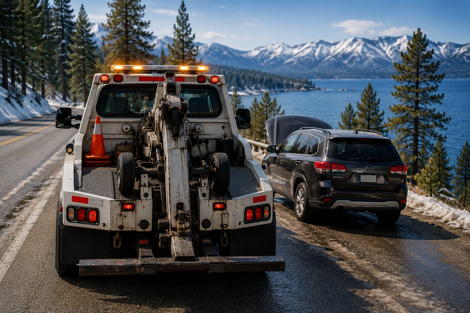Roadside Assistance at Lake Tahoe &mdash; Tahoe Basin Towing